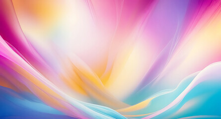 Abstract Colorful Swirling Background