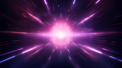 Fototapeta premium Vibrant purple neon background