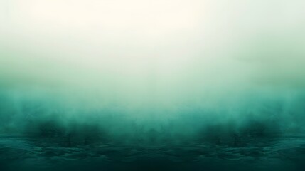 Fototapeta premium Gradient of a light to dark emerald backdrop