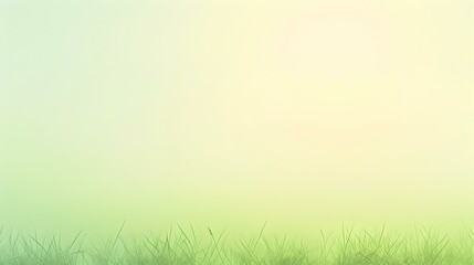 Obraz premium Gradient of a light to Pale green background