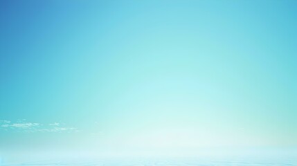 Obraz premium Gradient of a light to Azure backdrop