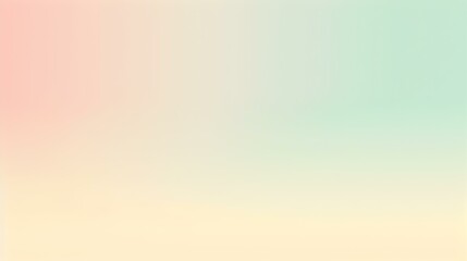Gradient of a light to cream banner