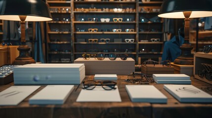 Artisan Eyewear Designer's Studio Custom Frames Bespoke Lenses and Stylish Displays