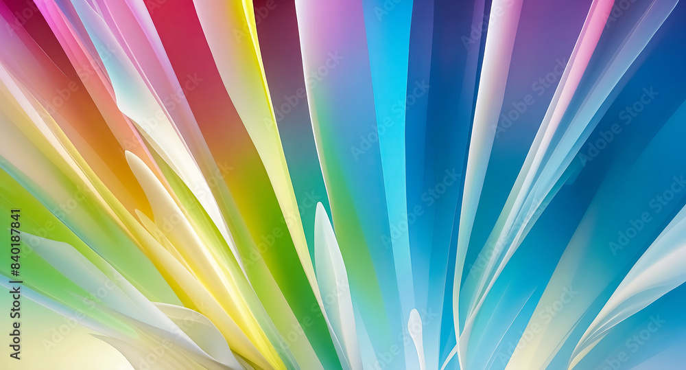 Poster abstract colorful background with diagonal lines