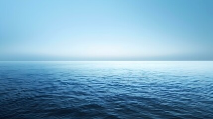Fototapeta premium Gradient light to Dark blue background