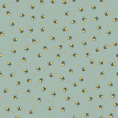 Seamless Pattern Texture Animals
