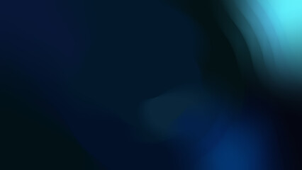 Abstract blue background with unique curve shapes