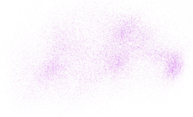 Pink glitter scaterred flying isolated on white, background and texture, clipping