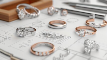 Bespoke Bridal Bliss Exquisite Jewelry and Custom Designs for Your Special Day
