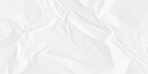 White crumpled paper texture . White wrinkled paper texture. White paper texture . White crumpled and top view textures can be used for background of text or any contents .