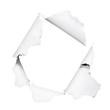 recommend clip art: Clear Background Hole in White Paper Isolation