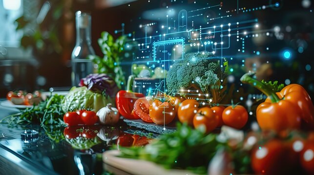 AI recommends personalized recipes based on individual preferences and dietary restrictions
