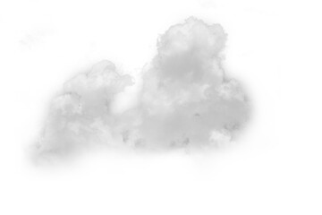 Cloud transparent png or isolated, cloud black screen background cutout 