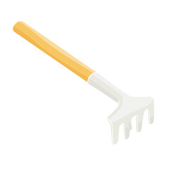 small rake for caring for house plants