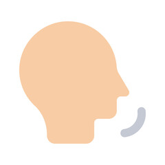 Get this beautifully designed icon of voice recognition, customizable vector