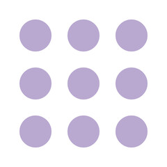 Trendy icon of pattern lock, cyber security concept