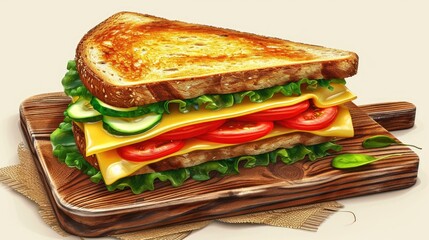 Fresh vegetables and cheese on a plate