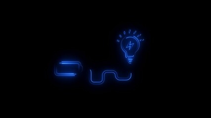 power electricity line icon vector. power electricity sign. isolated contour symbol black illustration