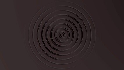 3d system circle wave background illustration concept