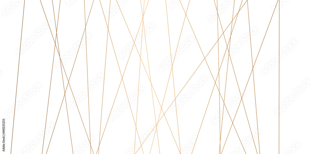 Poster abstract background vector with lines. golden lines background chaotic lines abstract geometric patt