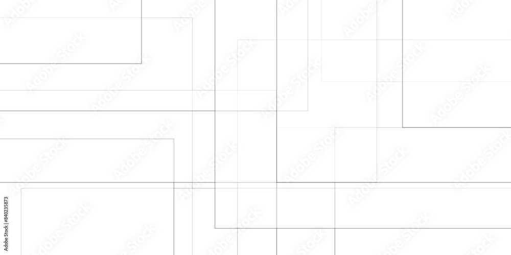 Poster abstract background with lines, white color technology concept geometric line vector background. whi