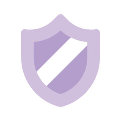 Get this amazing icon of safety shield, security vector design