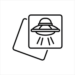 Ufo vector icon