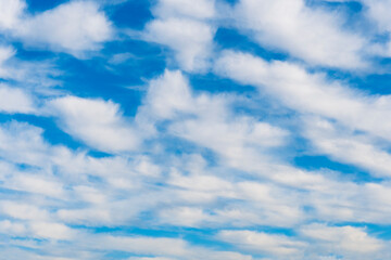 blue beautiful cloudscape for background and design.