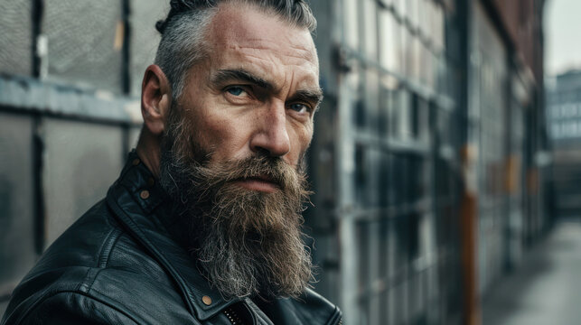 Majestic Viking Warrior Portrait., Modern days Viking, A way of life, call of the wild, A new kind of beauty.