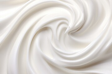 Close up shot of white fabric texture