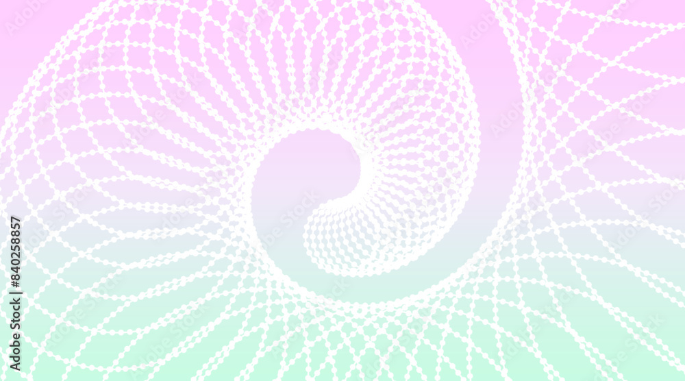 Poster light bright abstract vector background with a vortex or tunnel.