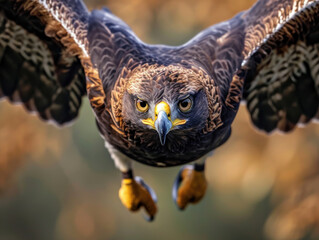 Obraz premium Golden Eagle in Flight