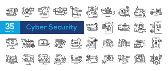 Cyber Security Icon Collection