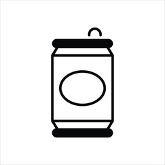 Drink Can vector icon