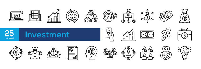 Investment Icon Collection