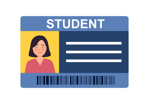 Student Id Card Cartoon