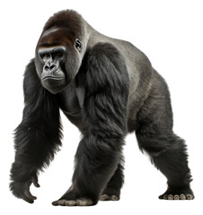 Obraz premium PNG Gorilla gorilla wildlife mammal.