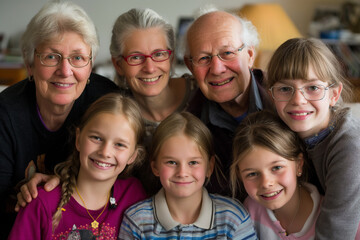 Obraz premium Happy family