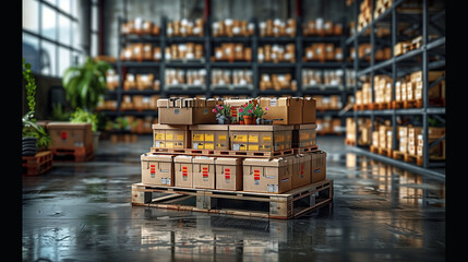 inventory in warehouse