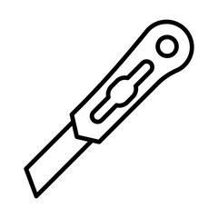 Cutter line icon