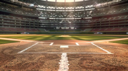 Obraz premium Minor league baseball stadiums , Baseball parks