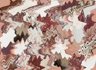Background of a abstract mosaic patchwork made of different textures and colors