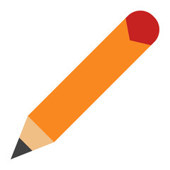 Pencil flat icon
