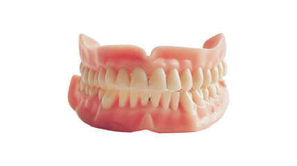 Obraz premium denture isolated on transparent png background