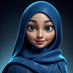 a islamic woman with hijab