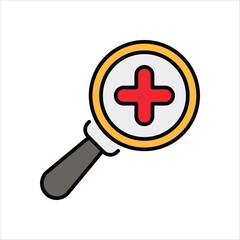 Fototapeta premium Zoom In vector icon