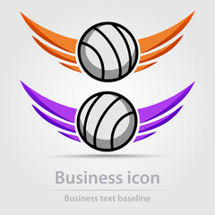 Fototapeta premium Originally designed vector color business icon