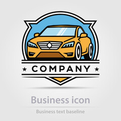 Obraz premium Originally designed vector color business icon