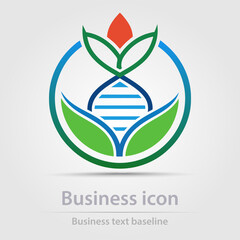 Originally designed vector  color business icon