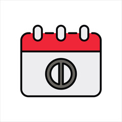 Deadline vector icon